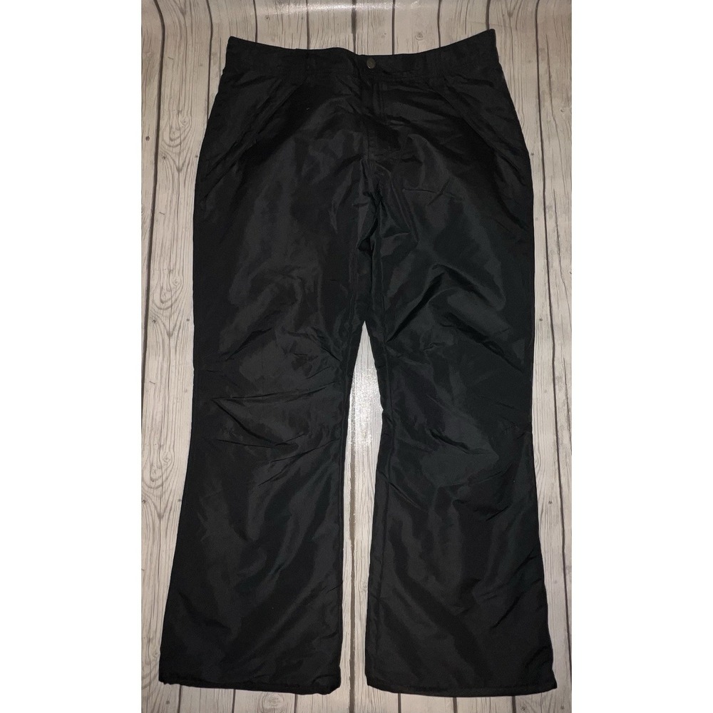 Sportcaster Mens Black Snow Ski Snowboard Snowmobile Sports Pants Size XL